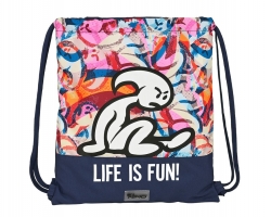 MOCHILA SACO EL NIÑO LIFE IS FUN 