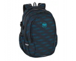 MOCHILA COOLPACK FACTOR BLUMEG NEGRO-AZUL 44CM