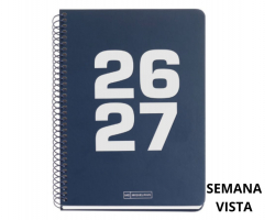 AGENDA ESCOLAR MR BASIC MARINO A5 SV 26-27